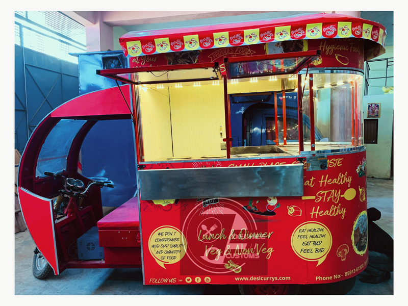E-rickshaw Food Truck